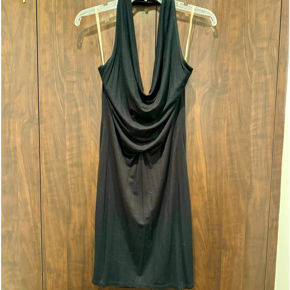 Pure & Simple Jersey halter dress